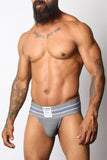 CELLBLOCK 13 TIGHT END JOCKSTRAP - GREY