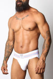 CELLBLOCK 13 TIGHT END JOCKSTRAP - WHITE