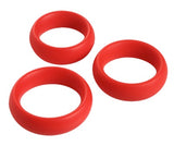 3 Piece Silicone Cock Ring Set