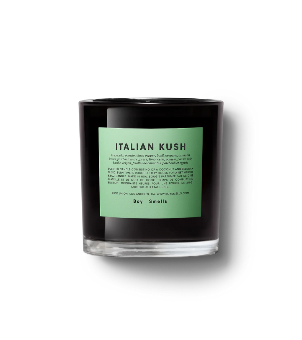 ITALIAN KUSH CANDLE BY BOY SMELLS
