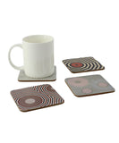 Corkboard Coaster Set by Louise Bourgeois x Third Drawer Down