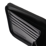 Comme des Garçons Full Zip Wallet Very Black Line