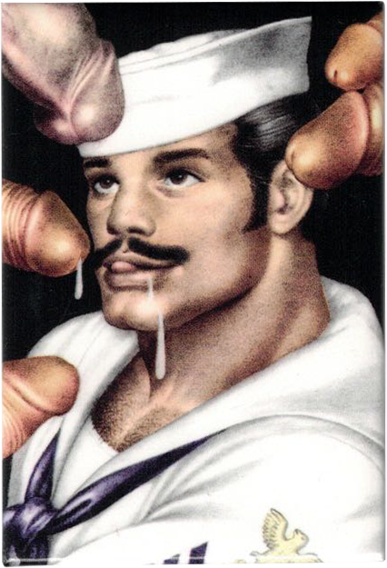 Tom of Finland Cum Face Magnet