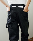 Tom of Finland x Leisure Projects PATCHWORK HOLLOW WAIST PANTS