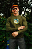 Tom of Finland x Happy Hour Skateboards Sweatshirt: Camping
