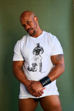 Tom of Finland WORSHIP T-Shirt White