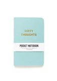 Dirty Thoughts Notebook by Word for Word Factory