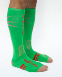 WALTER VAN BEIRENDONCK ROYAL ICARUS FERN GREEN Socks SS23
