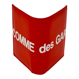 Comme des Garçons Huge Logo Folded Small Wallet (Red)