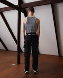 Tom of Finland x Leisure Projects PATCHWORK HOLLOW WAIST PANTS