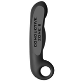 Silicone Noir Ovid Electro P-Spot Dildo by Electrastim