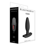 ElectraStim Silicone Noir Rocker Butt Plug - Small