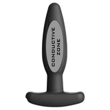 ElectraStim Silicone Noir Rocker Butt Plug - Small