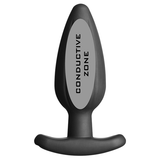 ElectraStim Silicone Noir Rocker Butt Plug - Large