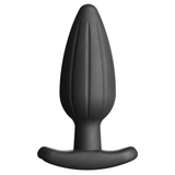ElectraStim Silicone Noir Rocker Butt Plug - Large