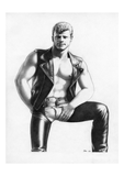 TOM OF FINLAND THE DARKROOM EXHIBITION POSTCARD (Gavin)