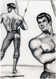 Gone Fishing - Tom of Finland Postcard