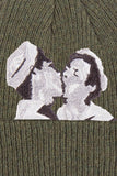 Green Kissing Beanie by LINDER