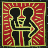 Keith Haring  UNTITLED, 1982 (COUPLE IN BLACK, RED, AND GREEN) Print