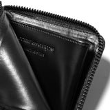 Comme des Garçons Half Zip Wallet Very Black Line