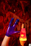Oxballs The Dildo Glove Penetrator Pegger Claw Glove Silicone Purple