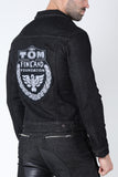 TOM OF FINLAND X CELLBLOCK 13 TOM LOGO BLACK