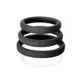 Xact-Fit Cock Rings sz 1.7- 1.9" set of 3 by Perfect Fit