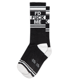 I'D FUCK ME SOCKS black