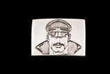 Jonathan Johnson x Tom of Finland KAKE Sterling Silver Belt Buckle