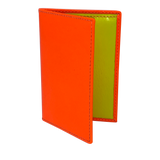 Comme des Garçons Super Fluo Light Orange Folded Small Wallet
