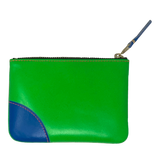 COMME DES GARÇONS SUPER FLUO ORANGE / GREEN ZIP POUCH