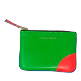 COMME DES GARÇONS SUPER FLUO GREEN / BLUE ZIP POUCH