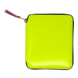 Comme des Garçons SUPER FLUO YELLOW ZIP Wallet