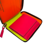 Comme des Garçons SUPER FLUO YELLOW ZIP Wallet