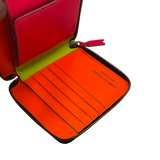 Comme des Garçons SUPER FLUO YELLOW ZIP Wallet