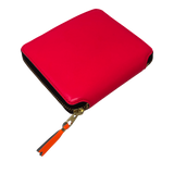 Comme des Garçons SUPER FLUO PINK ZIP Wallet
