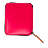 Comme des Garçons SUPER FLUO PINK ZIP Wallet