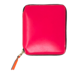 Comme des Garçons SUPER FLUO PINK ZIP Wallet