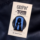 GAYPIN' ENAMEL PIN: TOM OF FINLAND JUST CRUISING
