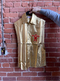 WALTER VAN BERIENDONCK SS23 UFO SHIRT GOLD