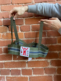 WALTER VAN BEIRENDONCK Jock Elastic Harness Green SS23