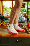 Comme Des Garçons Play Converse Chuck 70 High Top WHITE