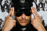 Jonathan Johnson x Tom of Finland FLYING COCK Sterling Silver Ring