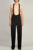 JERSEY SALOPETTE JUMPSUIT BY RANDOM IDENTITIES