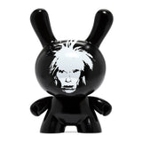 ANDY WARHOL FRIGHT WIG SELF-PORTRAIT 8" MASTERPIECE DUNNY BY KIDROBOT