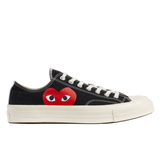 Comme Des Garçons Play Converse Single Heart Chuck Taylor All Star '70 Low Top (Black)