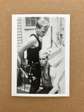 TOM OF FINLAND THE DARKROOM EXHIBITION POSTCARD (Tom & Tom Katt)