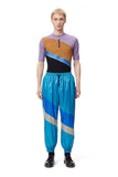 VIKTOR & ROLF STRIPED TRACK PANTS - PETROL