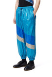 VIKTOR & ROLF STRIPED TRACK PANTS - PETROL