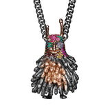 Bjarne Melgaard x Bjørg Harlequin Cockmonster Necklace